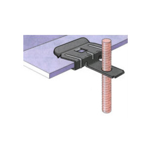 Attache à frapper pour tige filetée