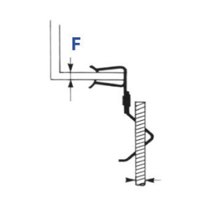Attache IPN pour tige lisse