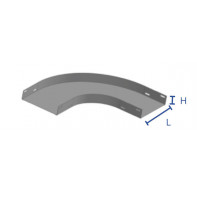 Coude à plat à 90°