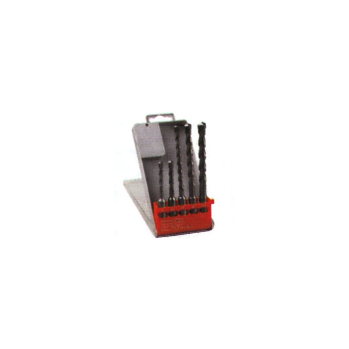 Coffret plastique de forets pour perforateur emmanchement SDS plus