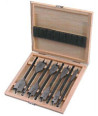 Trousse de mèches à bois plates