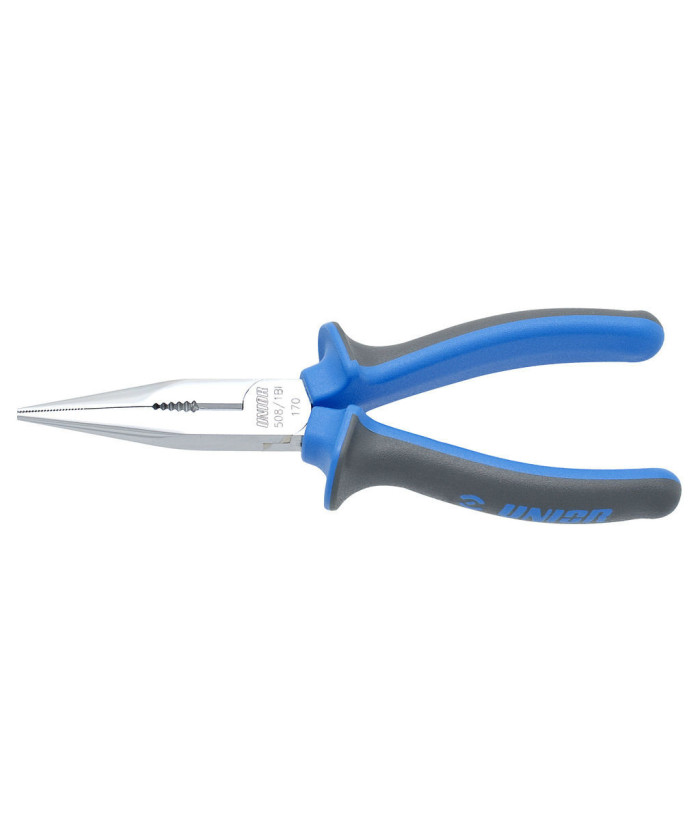 Pince à bec demi-rond gainée