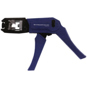 Pince à sertir les connecteurs téléphoniques