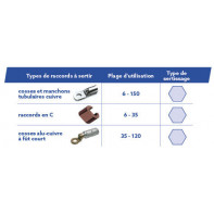 Presses de sertissage hydraulique 50 KN