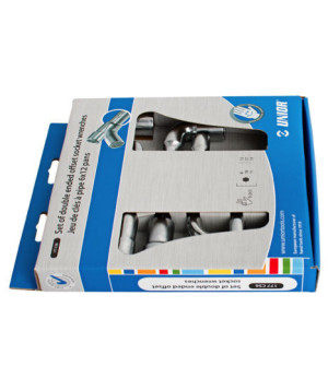 Jeu de clés à pipe débouchées 6 pans X 12 pans