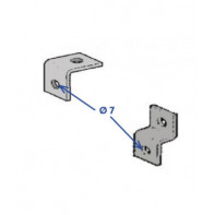 Attaches métalliques pour chainette et filin