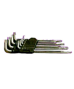 Jeu de clés mâles torx coudées