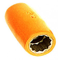 Douille 12 pans femelle isolée 1000V