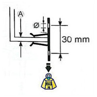 Attache IPN pour fixer des boîtes de dérivation