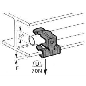 Attaches métalliques pour tube