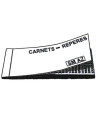 Carnet de cartes-repères imprimées