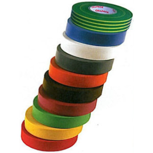 Adhésif électricien Rouleau adhésif largeur 19mm x 25m