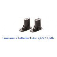 Pistolet sur batterie