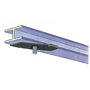 Attaches métalliques pour boite de dérivation