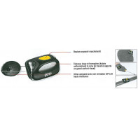 Lampe frontale avec faisceau mixte