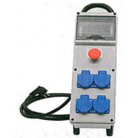 Coffret de chantier 4 prises monophasé