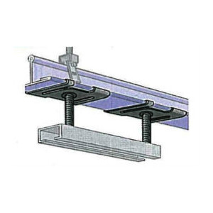 Attaches métalliques pour boite de dérivation
