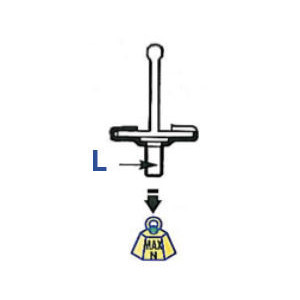 Attaches métalliques pour boite de dérivation