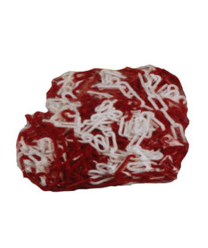 Chaîne de signalisation PVC rouge/blanc