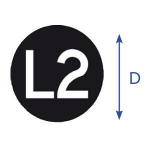 Etiquette adhésive Phase 2