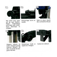 Cloueur autonome à gaz Acier / Béton