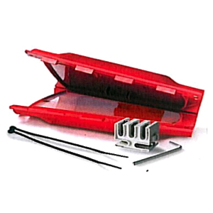 Boite de jonction en Y avec gel et connecteurs