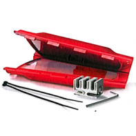 Boite de jonction en Y avec gel et connecteurs