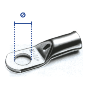 Cosse cuivre à sertir tubulaire