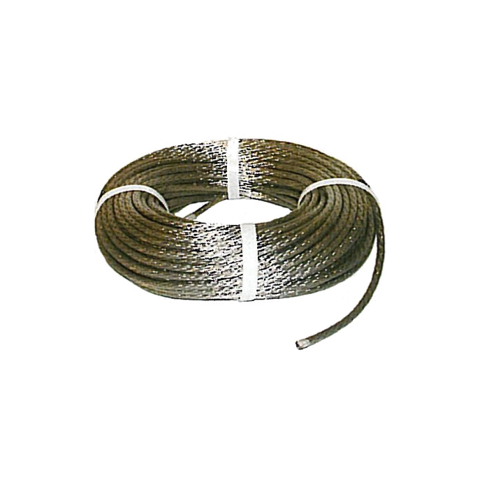 Tresse ronde cuivre etamé