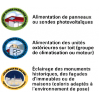 Gaine isolante noire de branchement