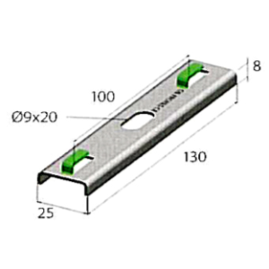 Traverse pour chemin de câble fil