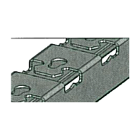 Rail perforé universel