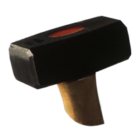 Masse et massette emmanchée