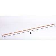 Barre cuivre perforée