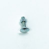 Boulon TRCCR zingué blanc