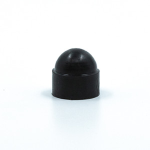 Cache écrou hexagonal en PEHD noir