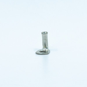 Cosse cuivre à sertir tubulaire équerre