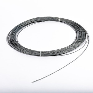 Câble acier zingué type aviation