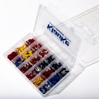 Coffret plastique assortiment 415 cosses préisolées à sertir