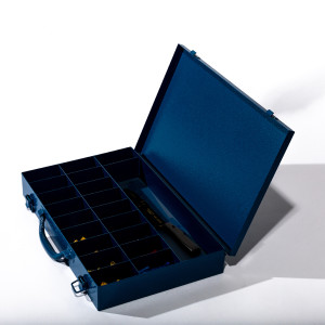 Coffret métallique assortiment 825 cosses préisolées à sertir avec outil