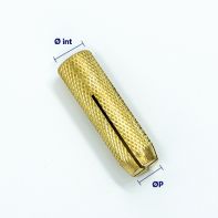 Cheville laiton à bille