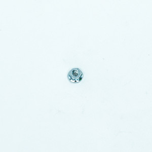 Ecrou embase zingué blanc