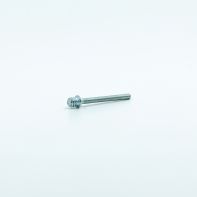 Patte à vis métaux, vis à double filet