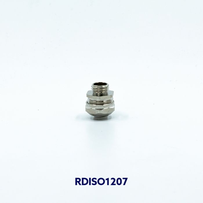 Raccord droit ISO/PG mâle