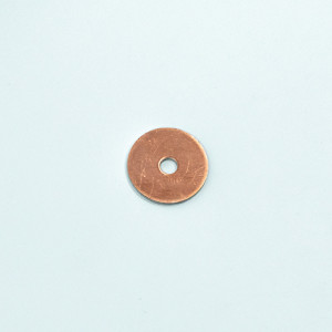 Rondelle bimétal alu / cuivre