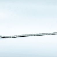 Tresse de masse plate