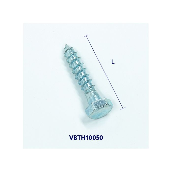 Vis bois tête hexagonale