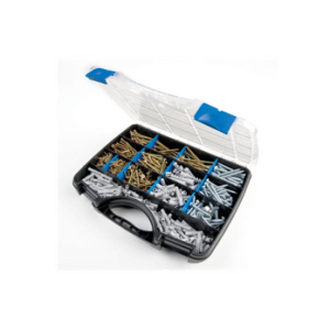 Coffret PRO vis VBA TF + TH + chevilles 670 pièces