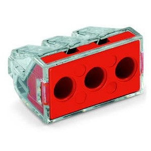 Borne WAGO pour fils rigides de 2,5 à 6 mm² 