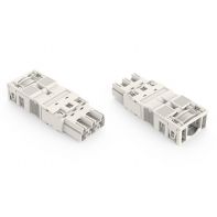 Connecteur WAGO avec boîtier de décharge de traction